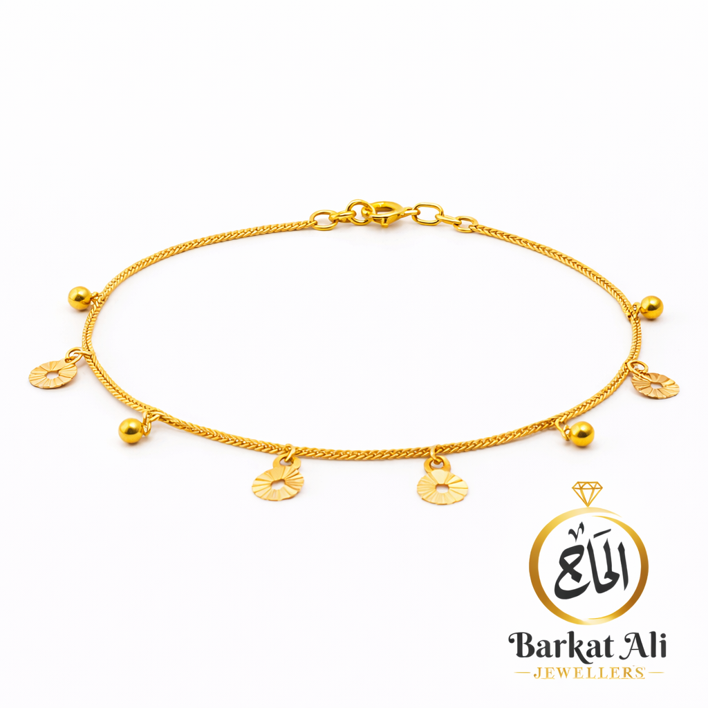 Lightweight Gold Bracelet – B1003